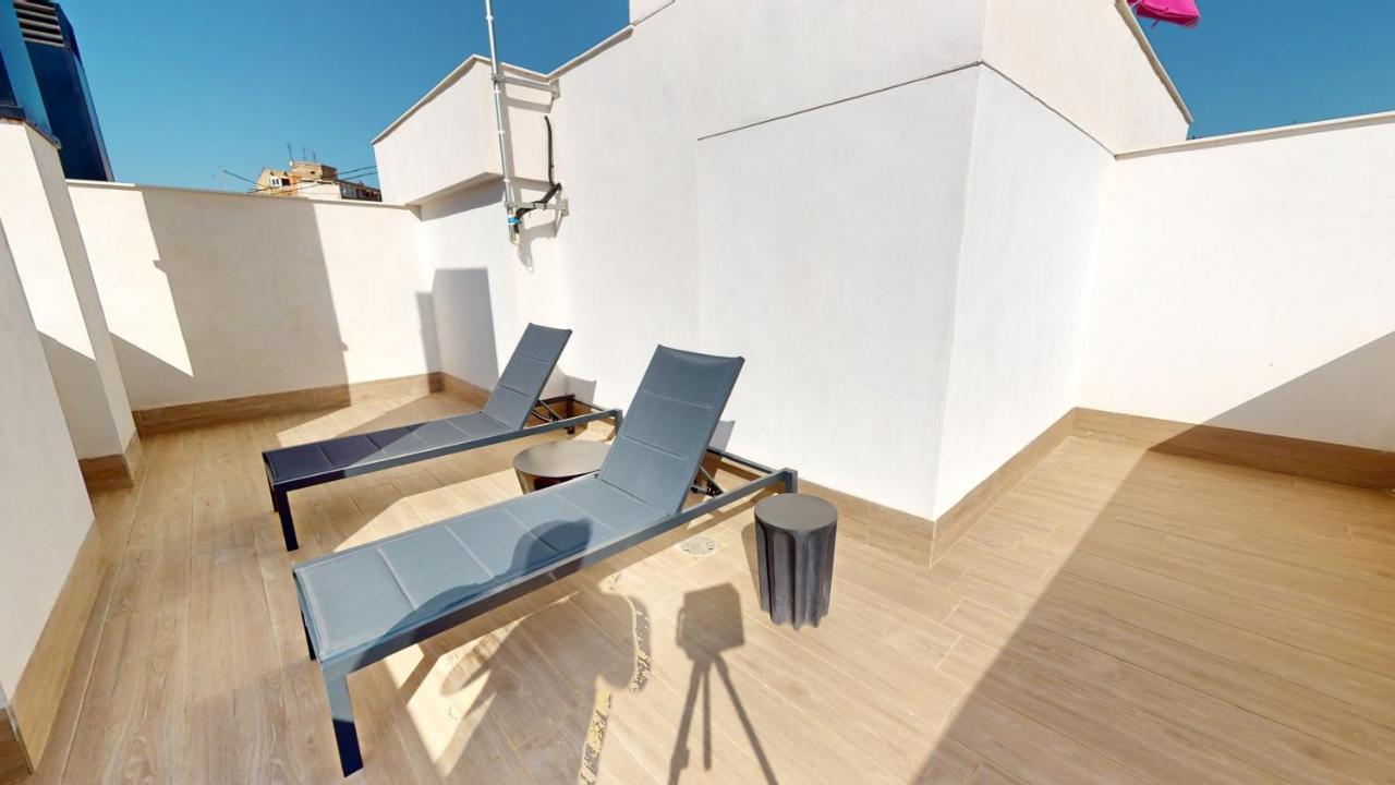 Alicante Colorful Penthouse Center 5C Apartment Exterior photo